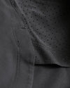 7 Carbon Active Training Short with perforated panels and topstitching detail.