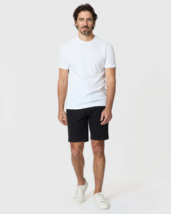 True Classic9" Black Classic Twill Shorts