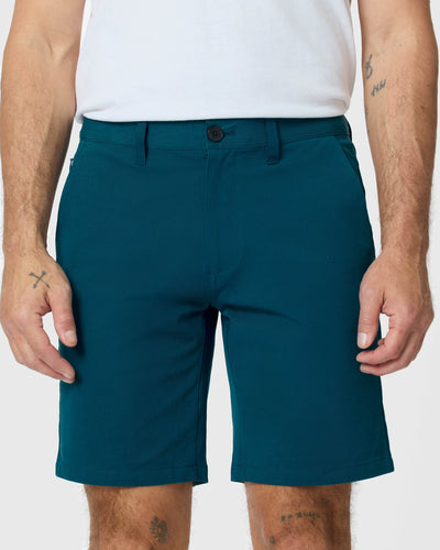 23 cm Klassische Twill‑Shorts in Centurion