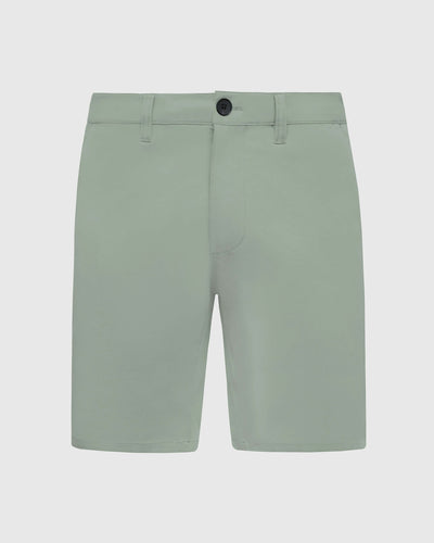 23 cm Klassische Twill‑Shorts in Meadow
