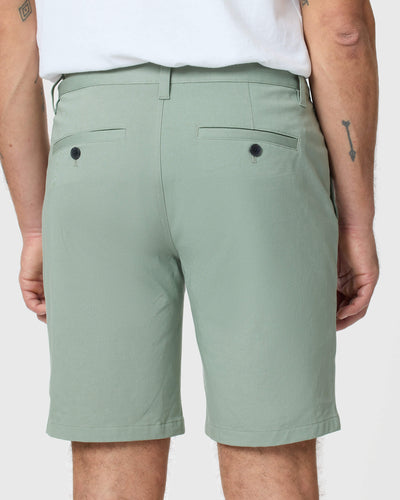 23 cm Klassische Twill‑Shorts in Meadow