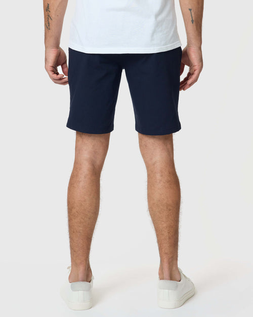 9" Navy Classic Twill Shorts