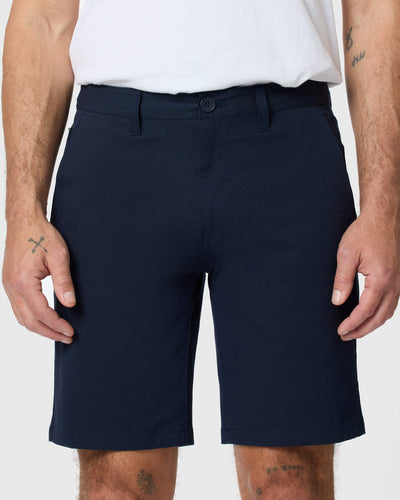 Navy Twill Short