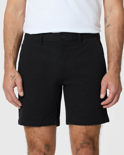 7" Classic Twill Shorts - Black