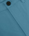 7 Harbor Classic Twill Shorts close-up showing stitched placket and button.
