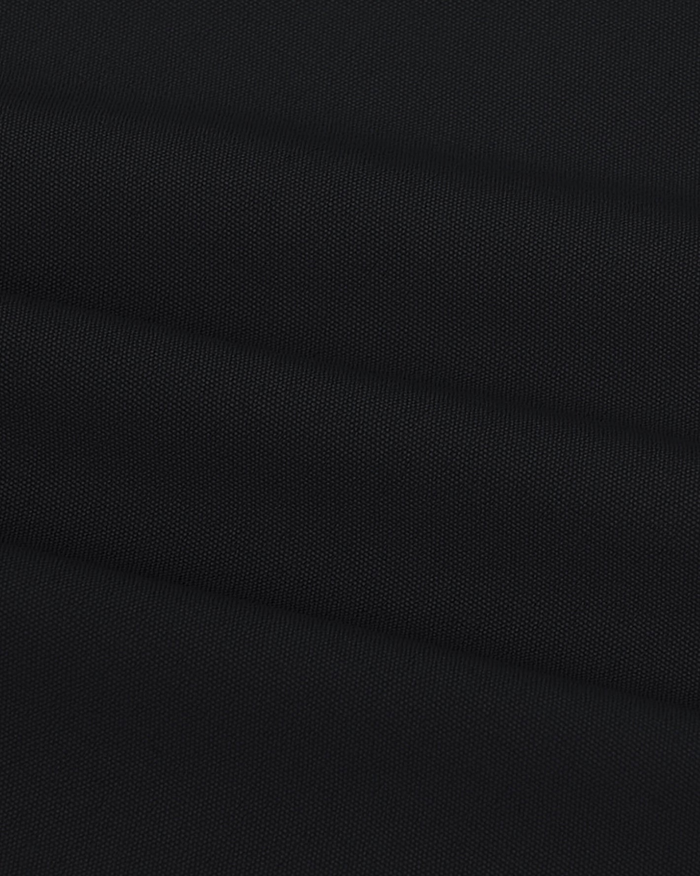 Black Swim Trunk showing textured black fabric with slight creases.