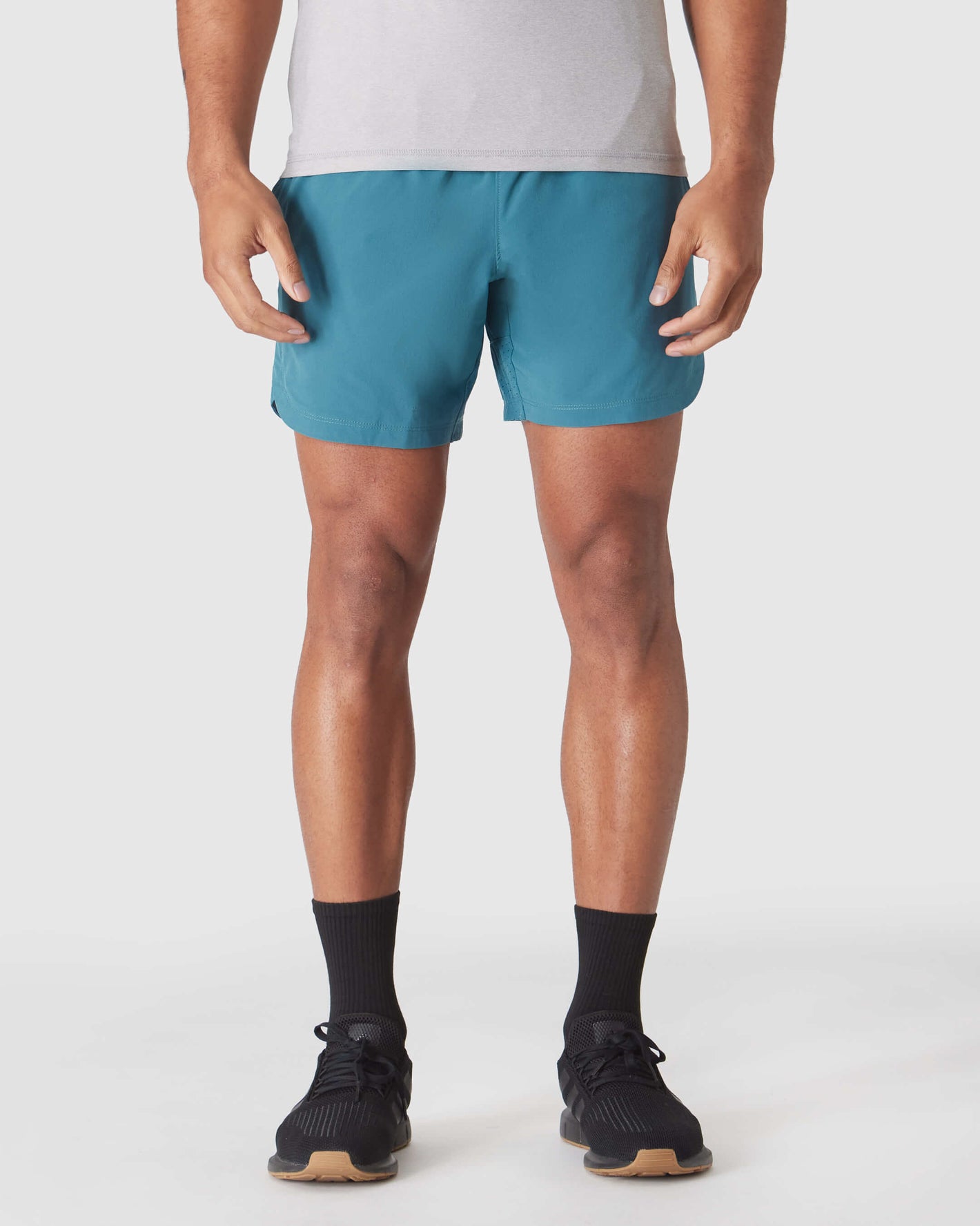 Sapphire 7 Active Training Short highlighting breathable, high-stretch fit.
