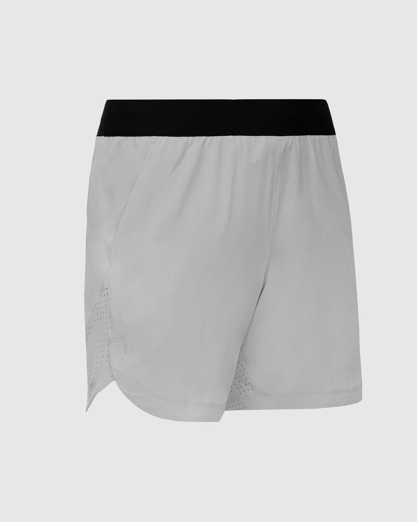 Steel 7 Active Training Short with black waistband and side vents.