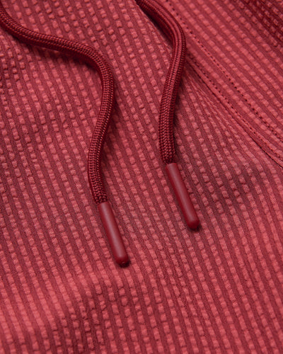 5" Seersucker Swim Trunks - Cardinal