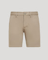 7 Khaki Chino Shorts 2.0 with pockets and belt loops.