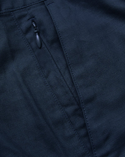 9" Linen Shorts - Navy