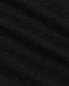 All Black Short Classic Curved Hem Crew 3-Pack