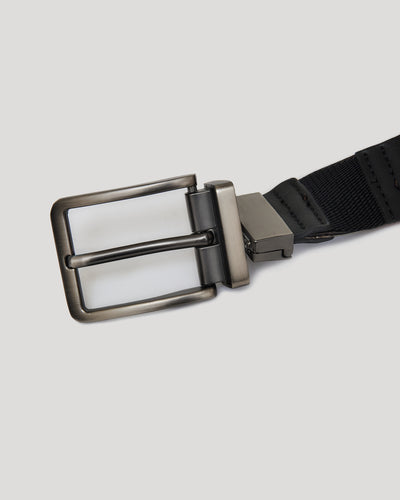 Reversible Casual Stretch Belt - Brown/Black
