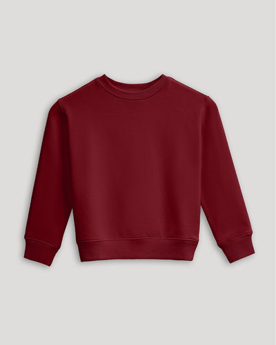 Girls Slouch Pullover Crew