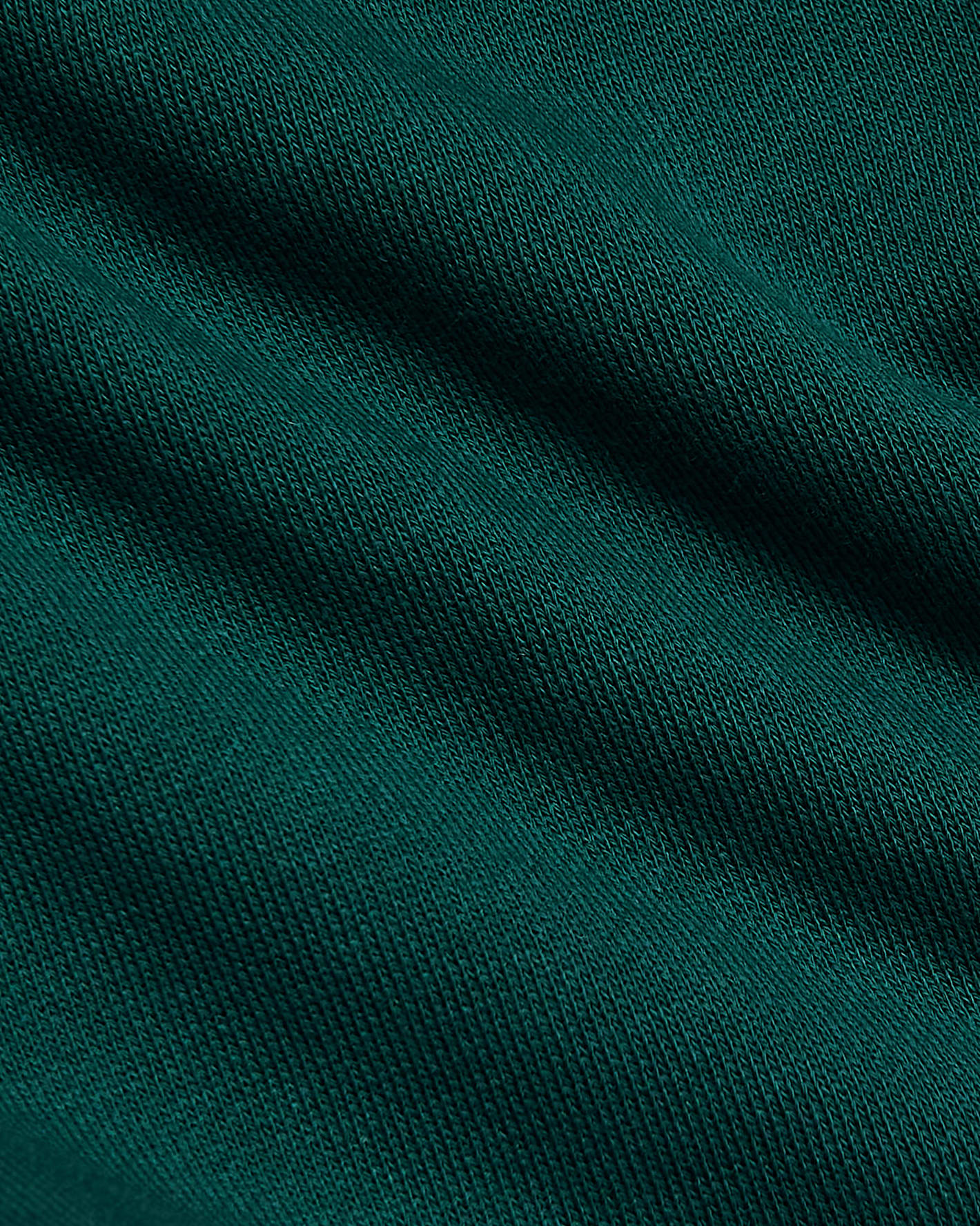 Boys' Deep Emerald Full Zip Fleece Hoodie & Jogger, knitted texture.