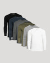 The Staple Classic Long Sleeve Crew Neck 6-Pack