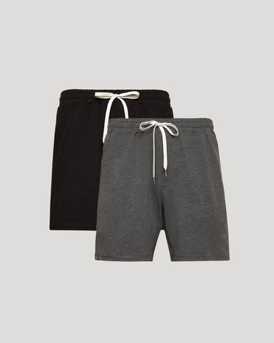 Neutral Tones Active Comfort Shorts 2-Pack