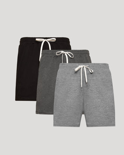 Neutral Active Comfort Shorts 3-Pack