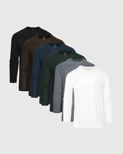 True ClassicActive Long Sleeve Crew 6-Pack