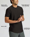 Active Curved Hem Crew 3-Pack