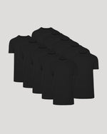All Black Tall Classic Crew 10-Pack