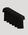 All Black Tall Heavyweight Pocket Crew 6-Pack of T-shirts.