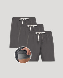 True Classic9 All Carbon Active Quick Dry Shorts 3-Pack with inner compression liner.