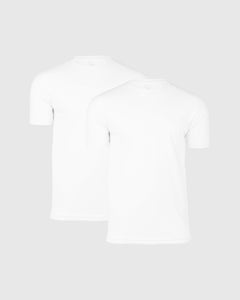 True ClassicAll White Crew 2-Pack