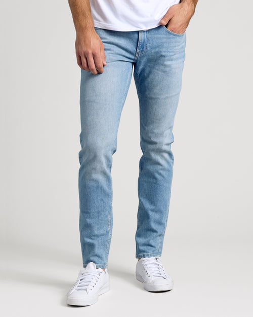 Light Indigo Wash Light Indigo Wash Slim Authentic Denim Jeans