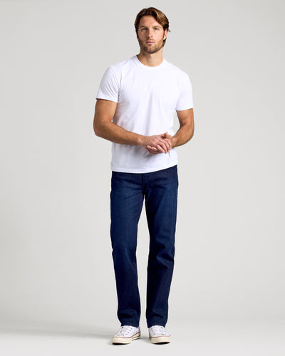 Straight Low-Stretch Jeans  - Indigo Rinse