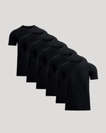 Black Active V-Neck 6-Pack