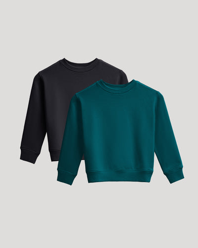 Girls Slouch Pullover Crew