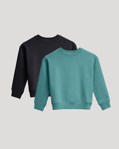 Girls Slouch Pullover Crew