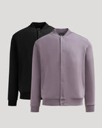 Black & Thistle Bomber Fleece Jacket 2-Pack