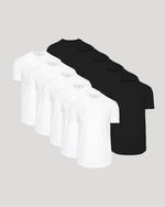 Black & White Tall Classic Crew 10-Pack