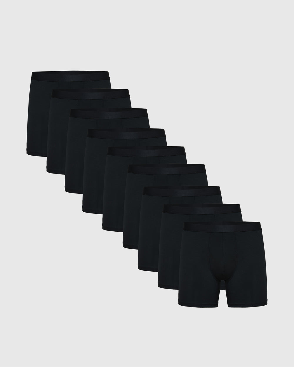 Black Boxer Briefs 9-Pack