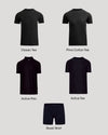 Black Try 1 of Everything 5-Pack wardrobe basics laid out.