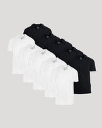 Black & White Classic Polo 10-Pack