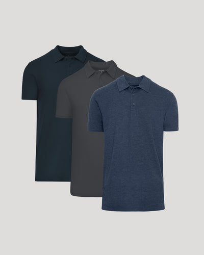 The Staple Tall Classic Polo 3-Pack