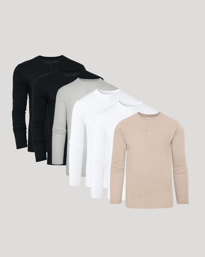 Classic Henley 6-Pack