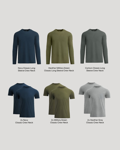 Classic Crews 9-Pack