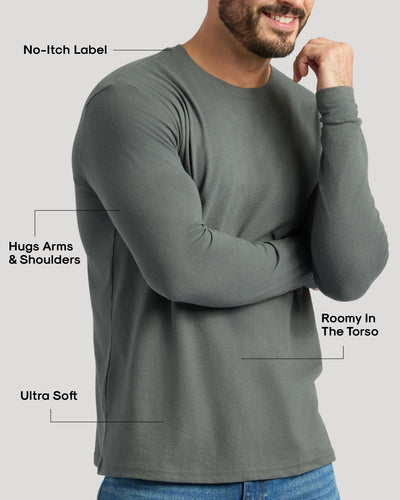 Classic Long Sleeve Crew Neck