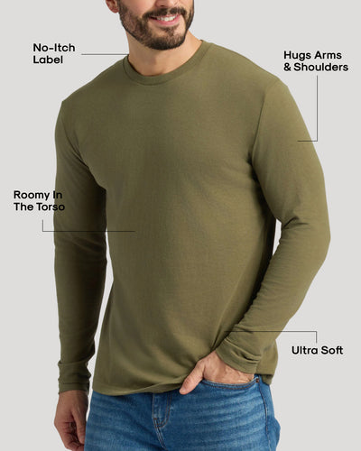 Classic Long Sleeve Crew Neck