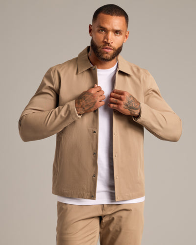 Coaches Jacket - Khaki