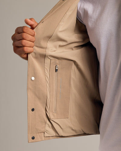 Coaches Jacket - Khaki