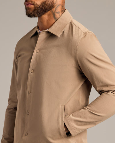 Coaches Jacket - Khaki