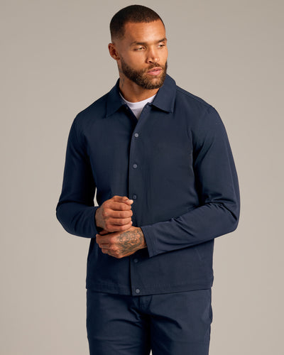 Coaches Jacket - Navy