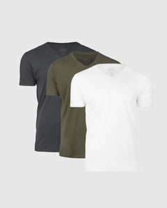 True ClassicThe Color V-Neck Tee 3-Pack