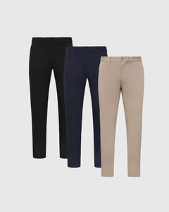 True ClassicCore Color Slim Twill Chino Pant 3-Pack