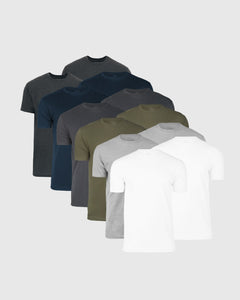 True ClassicCrew Neck Wardrobe 12-Pack